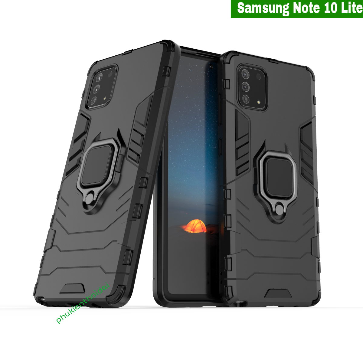 Ốp lưng Samsung Note 10 Lite Iron Man Iring chống sốc cao cấp siêu bền