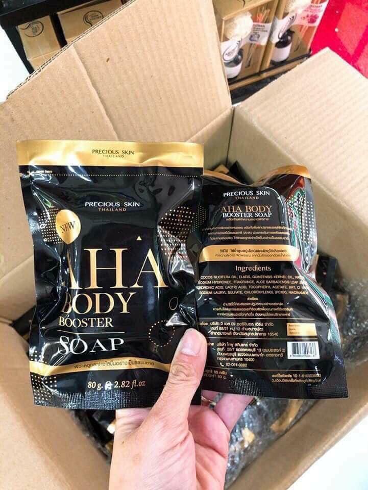 Xà Phòng Trắng Da AHA BODY BOOSTER SOAP