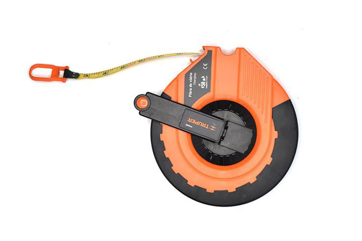 Thước dây sợi thủy tinh 50m TP50ME Truper - 12640