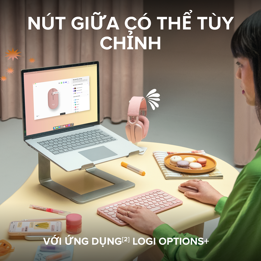 Chuột Logitech Pebble M350s (Logitech M350s Pebble  2 Mouse)