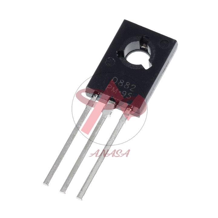 Transistor d882 to-126 30v 3a npn