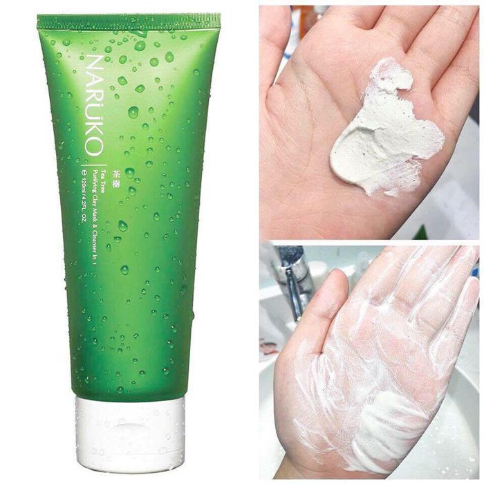 Sữa Rửa Mặt Naruko Tea Tree Purifying Clay Mask & Cleanser
