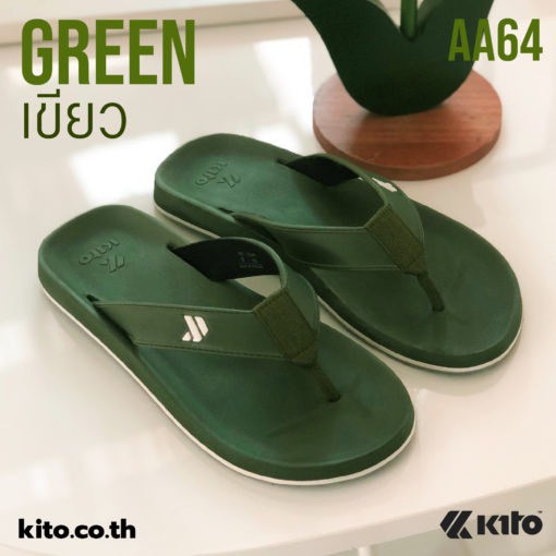[KITO]Dép Kẹp Nam AA64m แท้จริง Kito Thái Lan (Size 40-43)