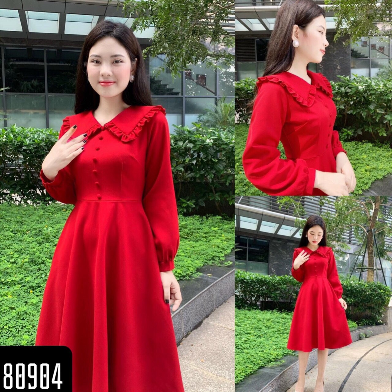 ĐẦM DỰ TIỆC PHONG CÁCH VINTAGE HOLLIS
