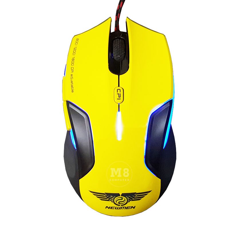 [HCM]Chuột Newmen N500 Plus (Vàng)
