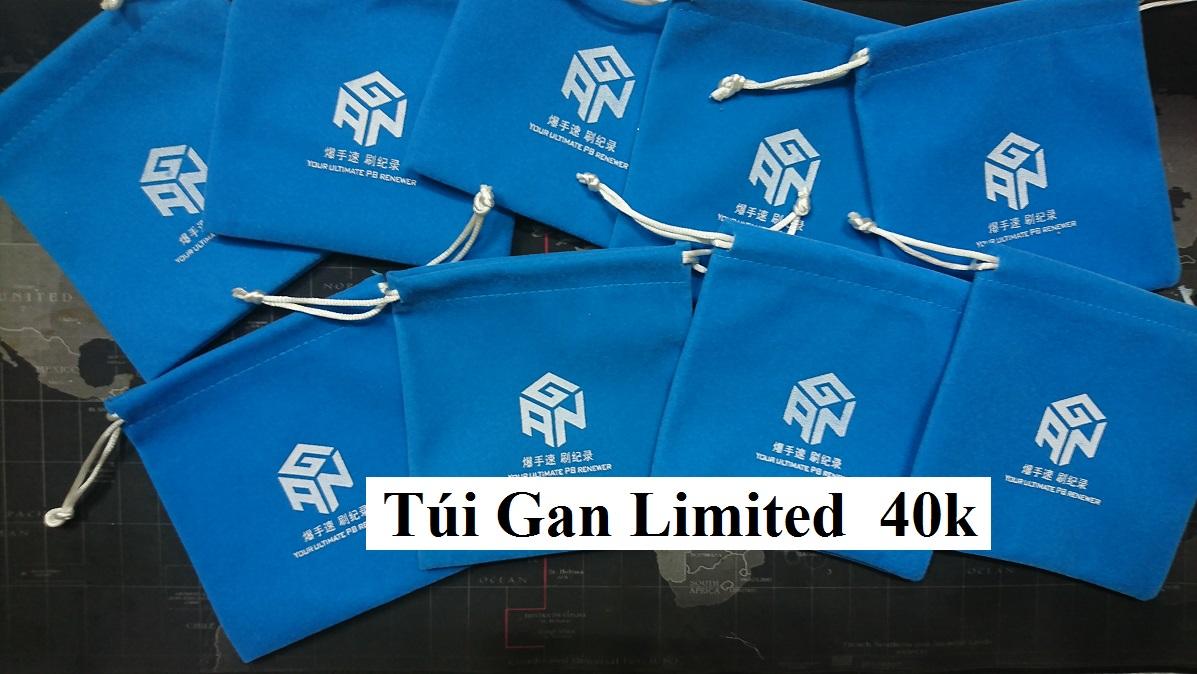 Phụ kiện Rubik. Túi Gan Limited
