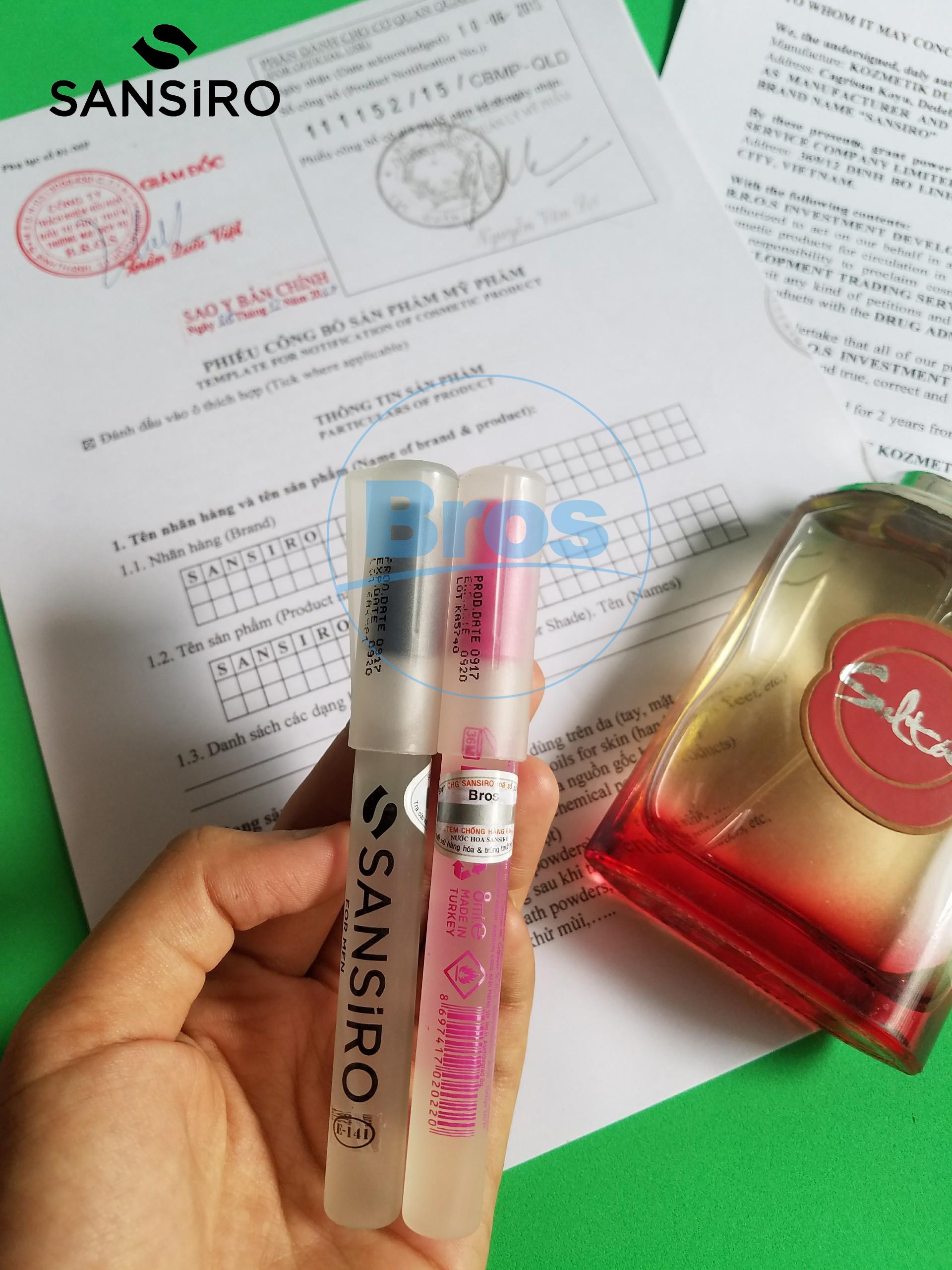 Nước hoa Sansiro 8ml M636 cho nam
