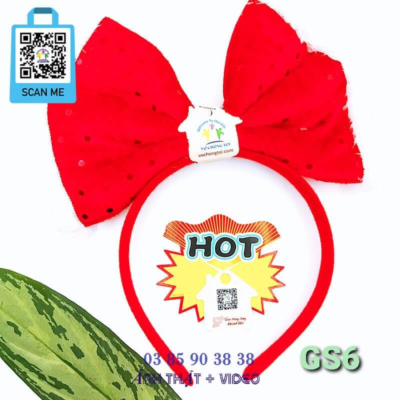 Cài tóc Noel nam nữ, băng đô Giáng Sinh trẻ em, phụ kiện tóc Merry Christmas Nơ Siêu To Khổng Lồ - Thương Hiệu VỢ CHỒNG TÔI