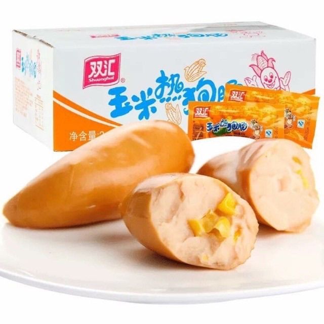 1 CHIẾC XÚC XÍCH NGÔ ĂN LIỀN THƠM NGON