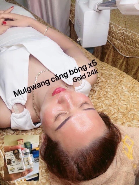 Tinh chất căng bóng da dùng lăn kim, phi kim Mulgwang