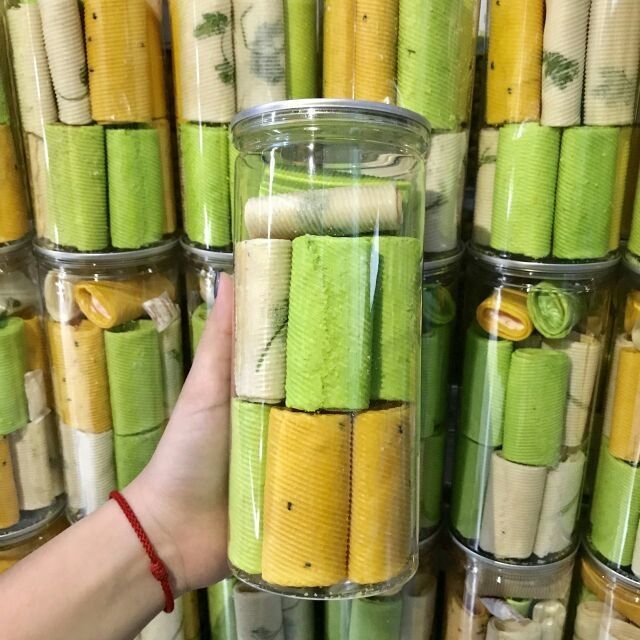 Bánh xếp kem 3 vị