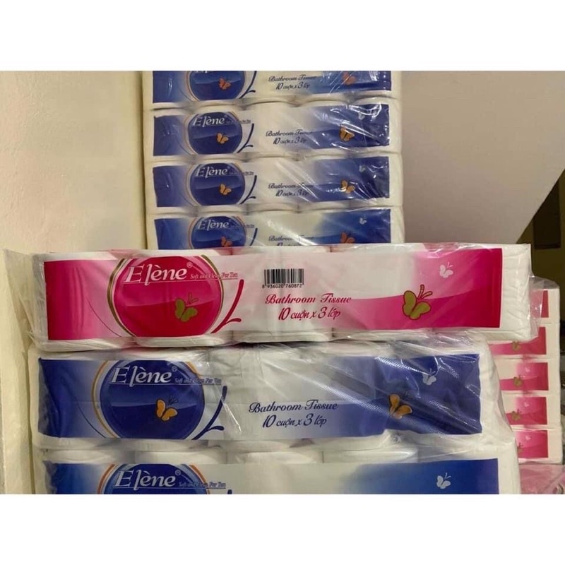 GIẤY VỆ SINH ELEN 3 LỚP HÀNG ĐẸP