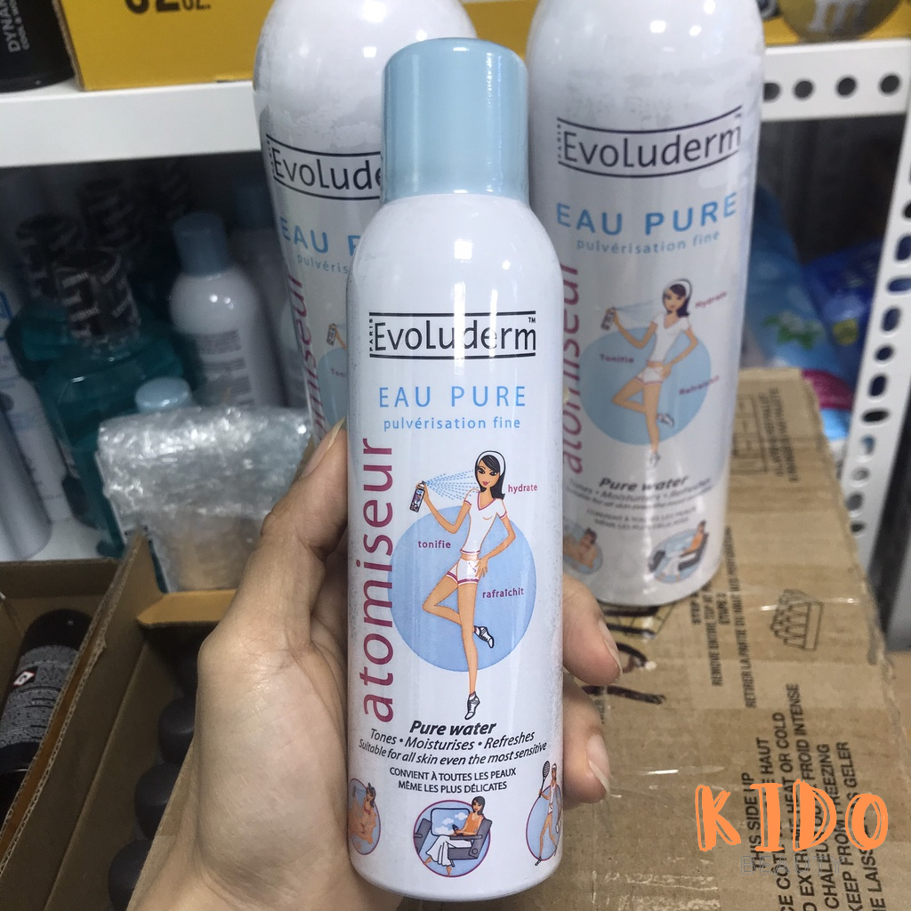 Evoluderm Atomiseur Eau Pure 150ml |400ml
