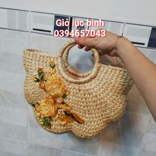 Giỏ xách lục bình