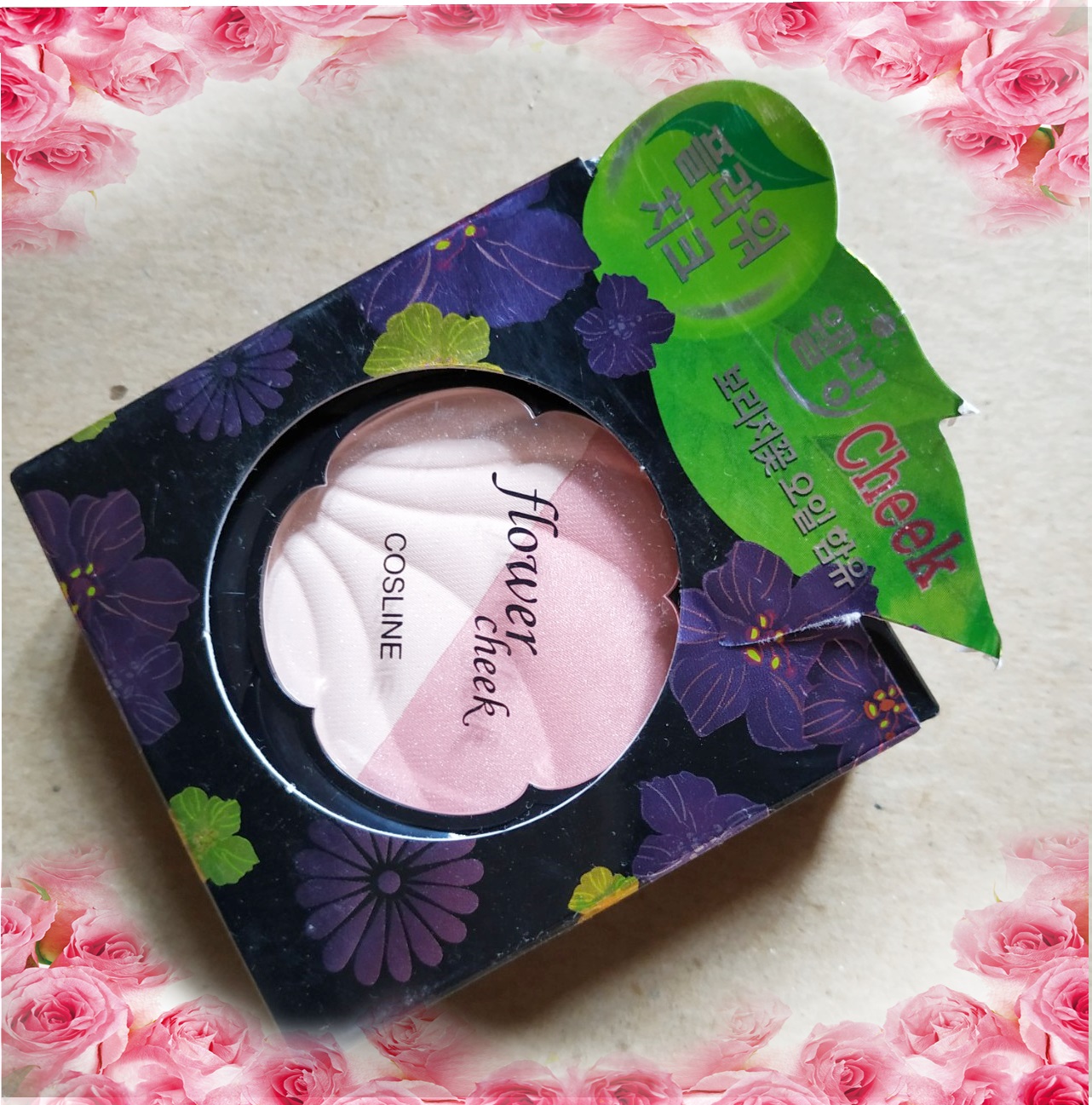 Phấn má Cosline Flower Cheek