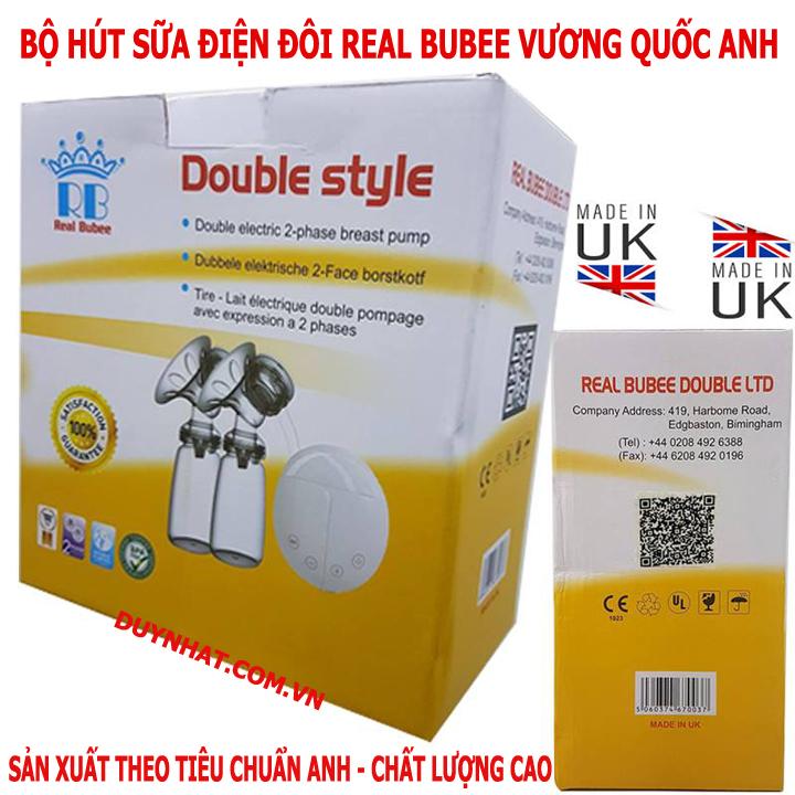 Máy Hút Sữa Điện Đôi Real Bubee - Đỉnh Cao Thương Hiệu