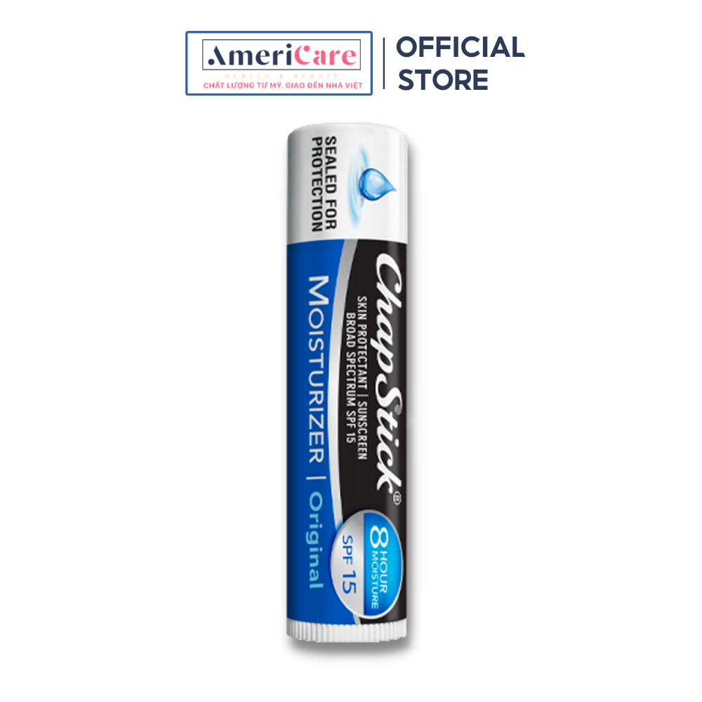 SON DƯỠNG MÔI CHAPSTICK Son Dưỡng Ẩm  SPF 15 (đủ mùi, son dưỡng môi không màu-Bill Mỹ)