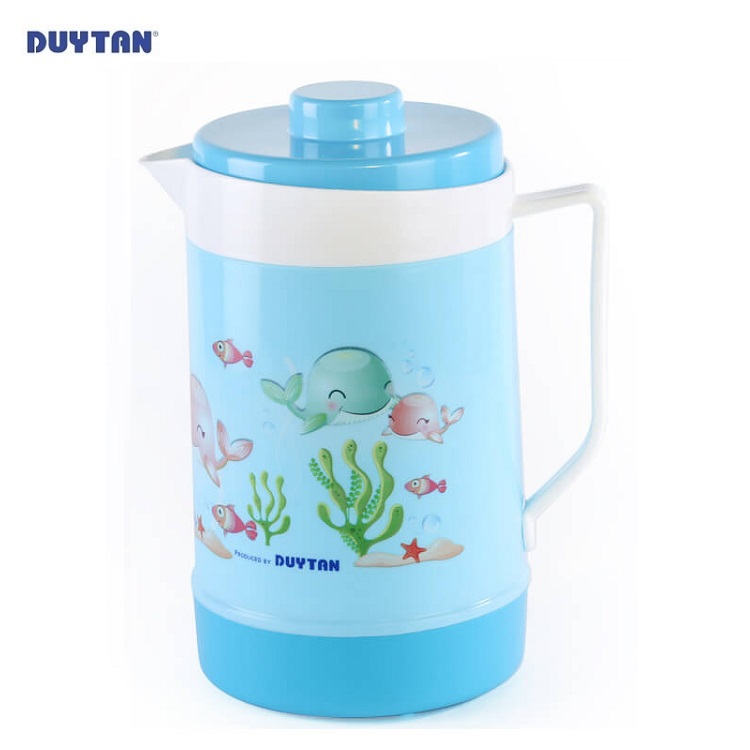 Ca Đá Kiểu Lớn Nhựa Duy Tân 3 Lít No.H032 (Nhiều Màu)