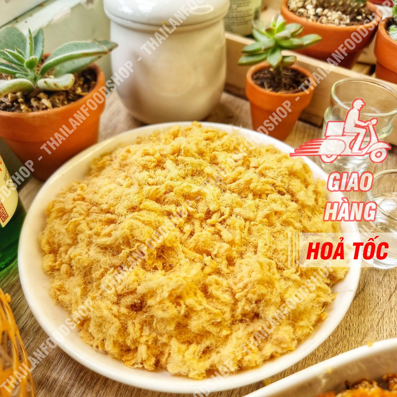 Chà Bông Heo Loại 1 Siêu Ngon - Lon 300gr