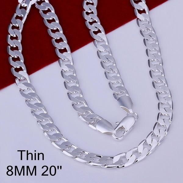 Dây chuyền Nam mạ bạc (Bạc) - 5 cây