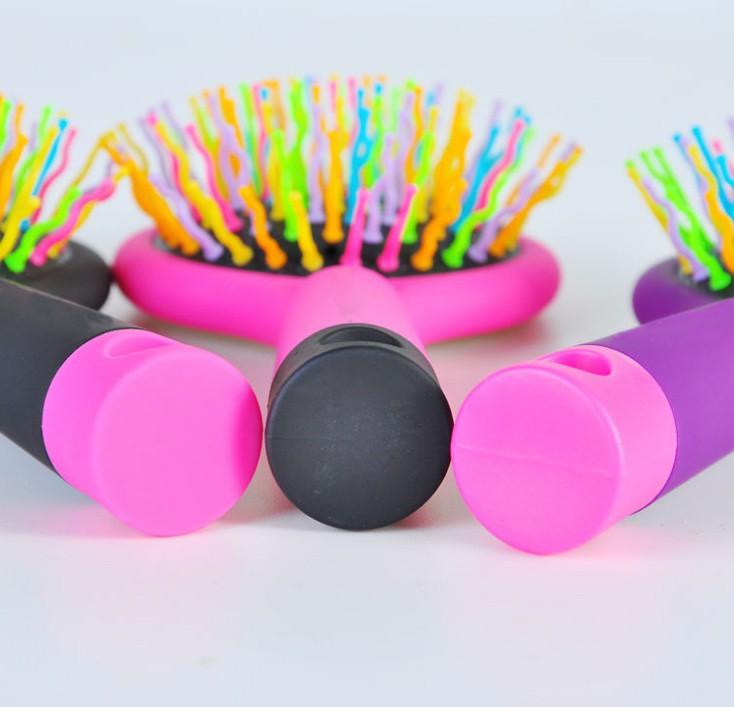 Lược chải rainbow có gương