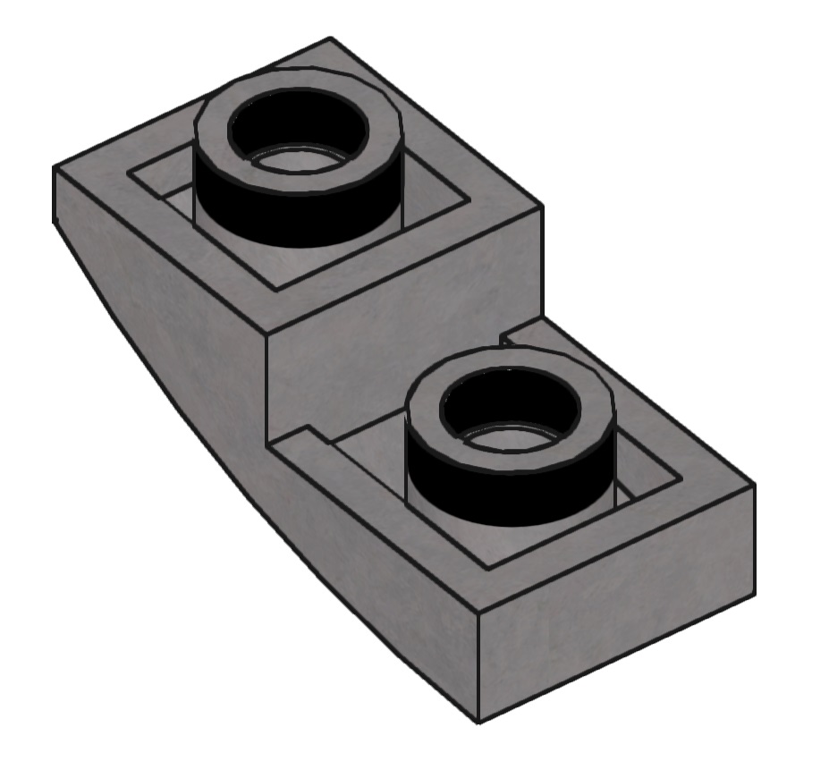 Combo 5 non lego phụ kiện moc 24201