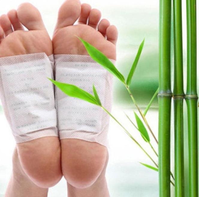 Kinoki nhật bản 100% - combo 40 miếng dán chân giải độc gan - thải nội tiết tố trong cơ thể - giúp massage chân kinoki nhật bản mimistore