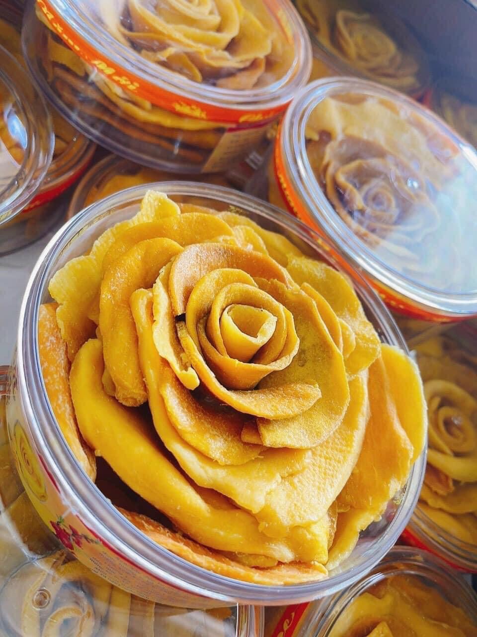 🌹🌹🌹XOÀI XẾP HOA HỒNG ( ☘️☘️☘️ - Sấy lạnh ) 500g