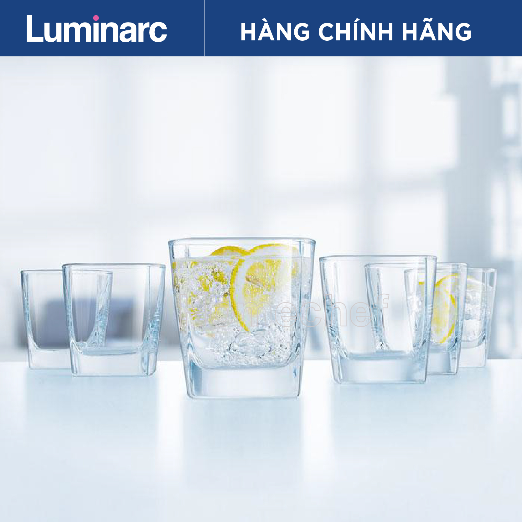 Bộ cốc thủy tinh thấp Luminarc Sterling 6 chiếc dung tích 30cl - G2564