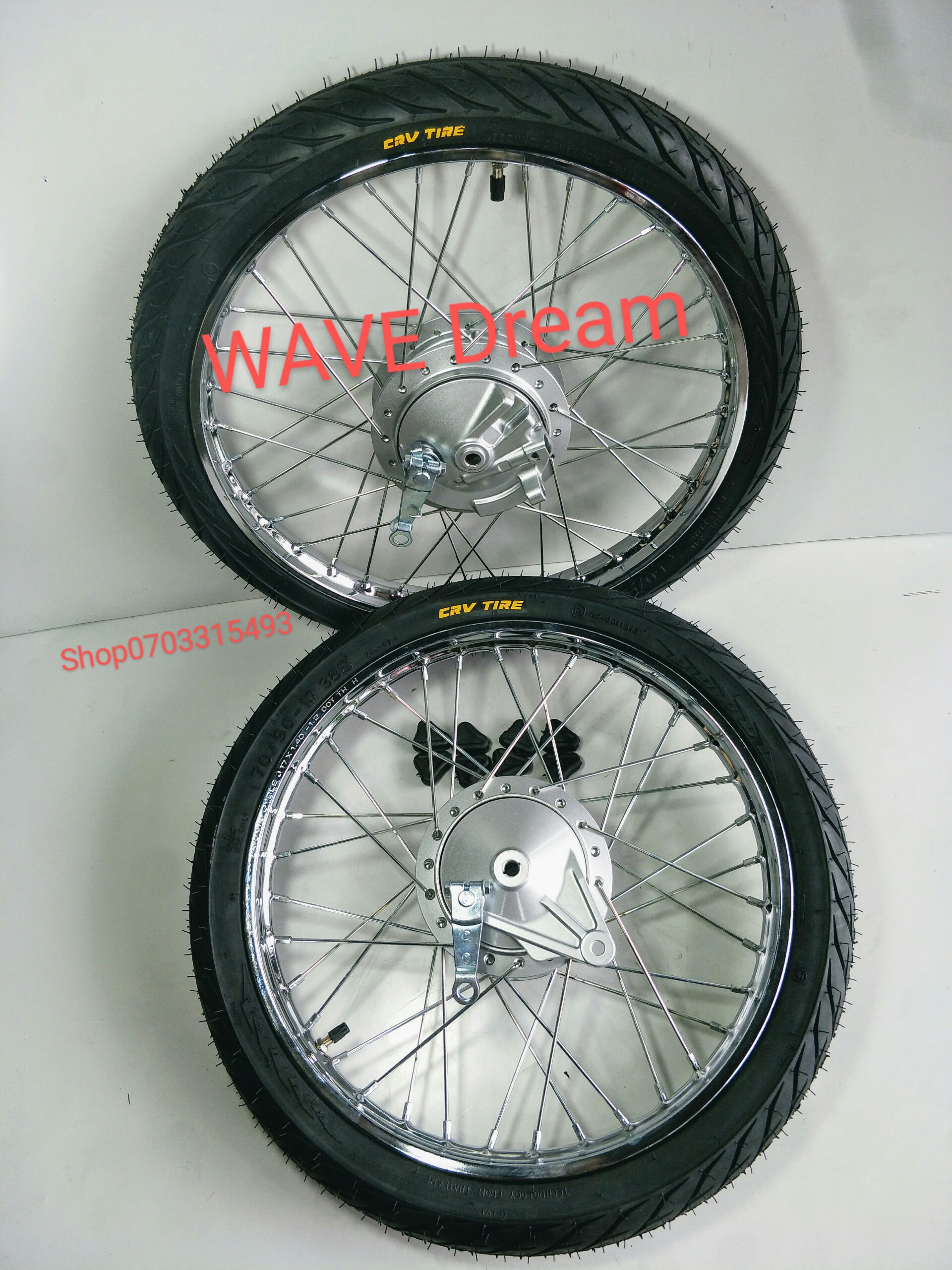 Combo bánh căm WAVE Dream về xỏ cốt là chạy