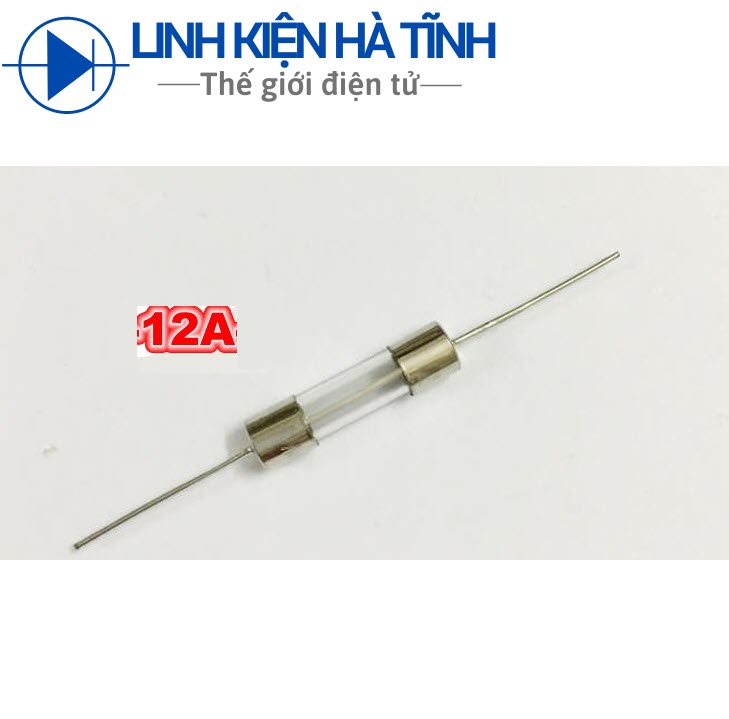 20 con cầu chì chân cắm 5x20mm 12a 250v cầu chì bếp từ 12a