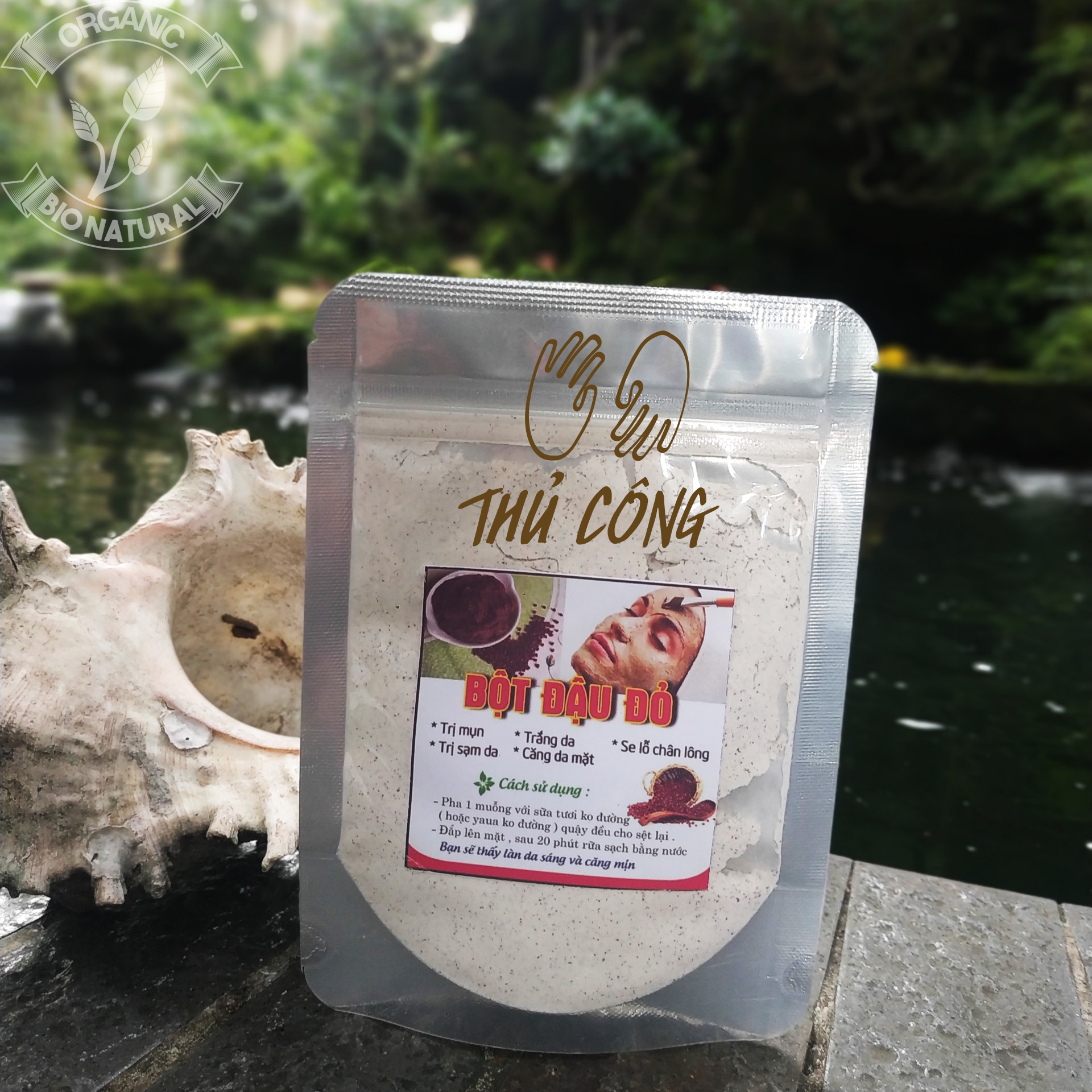[HCM][BIONATURALVN] Bột đắp mặt nạ Đậu Đỏ HANDMADE