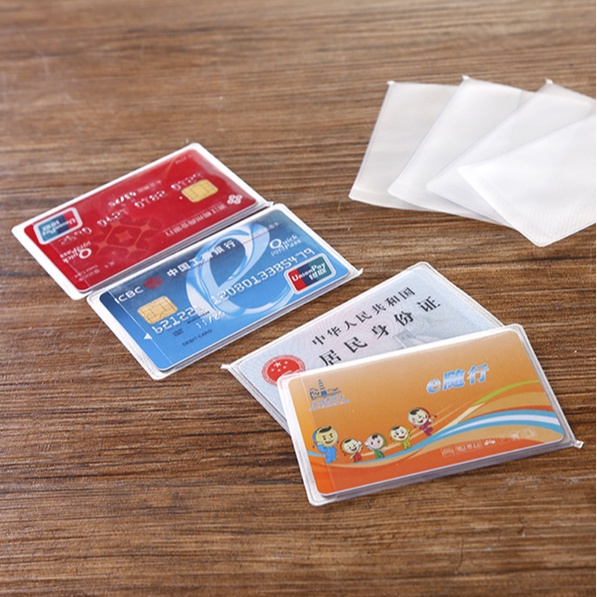 set 100 vỏ bọc thẻ ATM, căn cước công dân, thẻ siêu thị