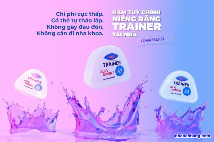 Bộ niềng răng tại nhà cho trẻ em - bộ 3 niềng ++