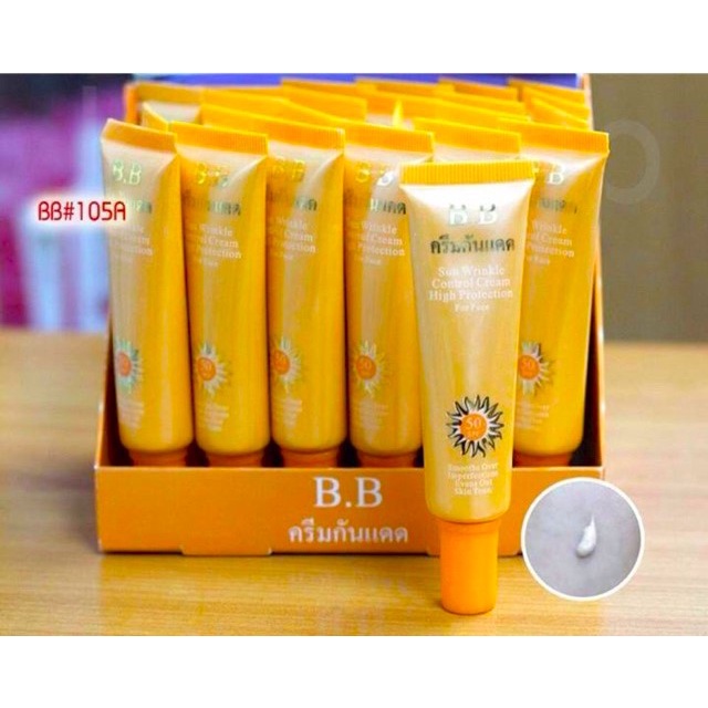 Kem Chống Nắng Và Makeup Da BOB SPF 50+ Thái Lan