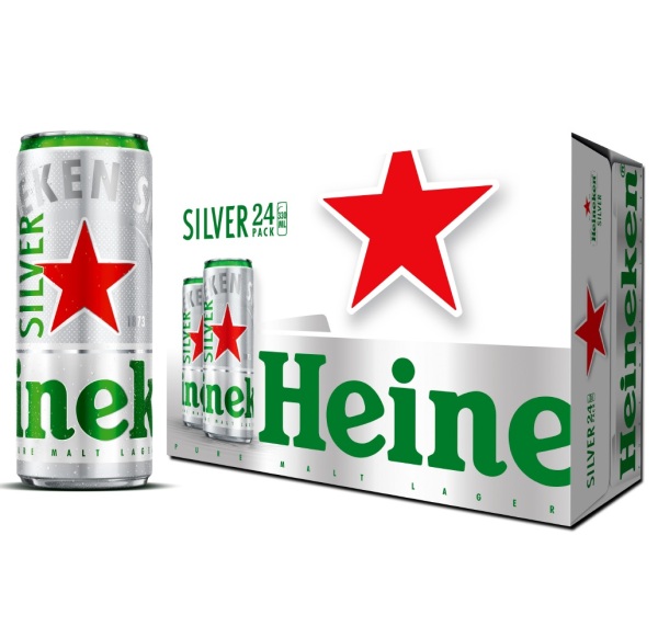 [ HÀNG TẶNG KHÔNG BÁN] Thùng 24 lon bia Heineken Silver 330ml/lon