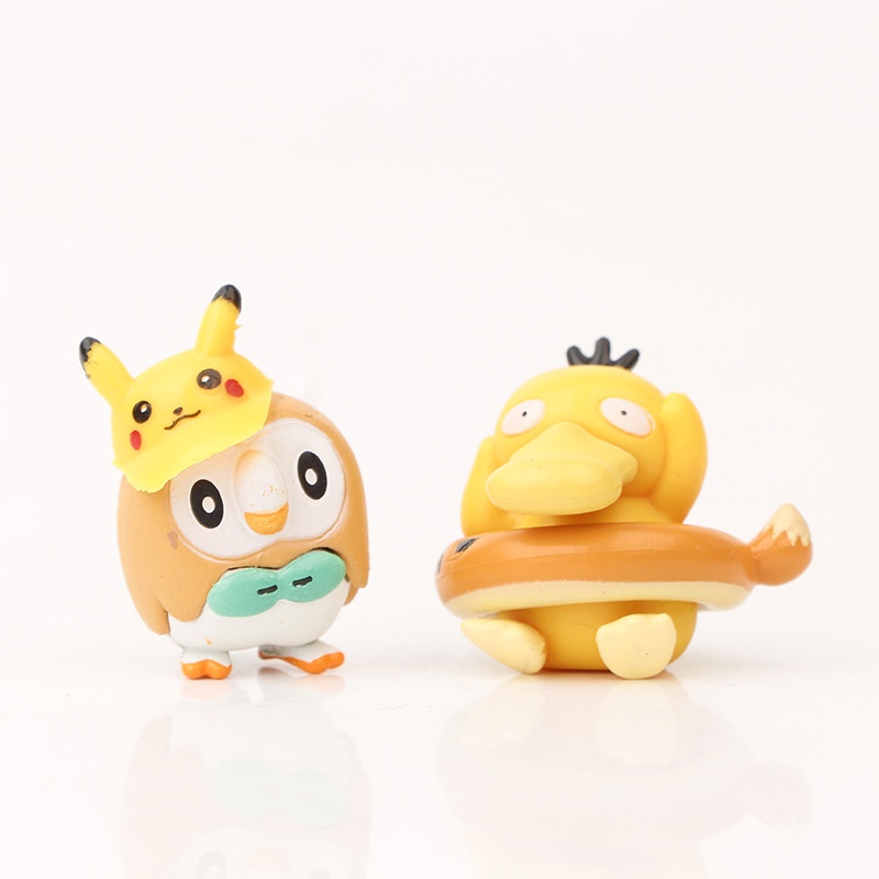 Set 8 mô hình nhân vật pokemon mini siêu cute
