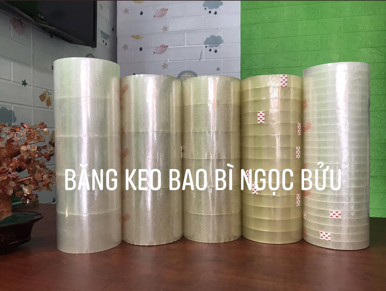BĂNG KEO TRONG - ĐỤC (1.2F, 2F, 5F, 6F, 1 Tấc)