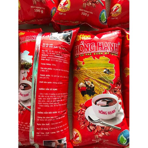 Cà Phê Hồng Hạnh Thơm Ngon 500g Mẫu Mới Nhất