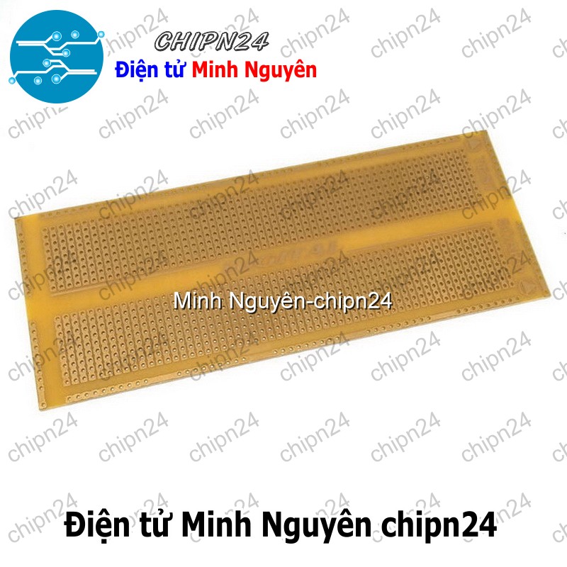 [1 tấm] Testboard cắm hàn 1 mặt 7x16cm (Mạch thường) (Board đồng đục lỗ PCB) - [Chọn Loại] - HHH.00003