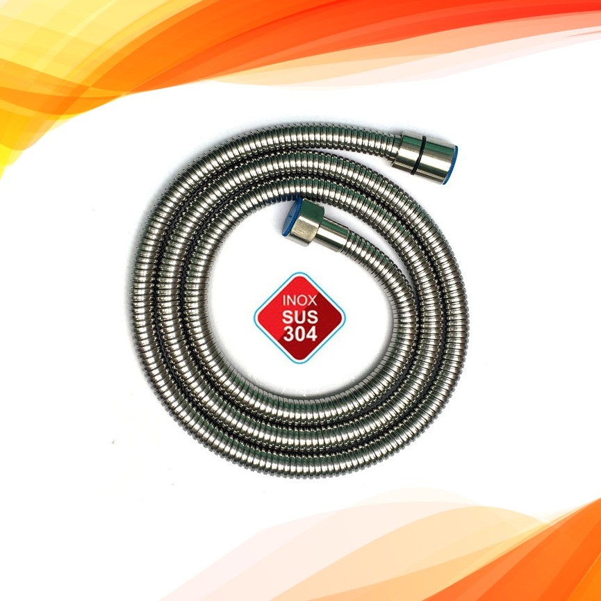 [Q.Tân Bình] Dây sen Inox 304 - Dây vòi hoa sen tắm - Dây vòi xịt vệ sinh