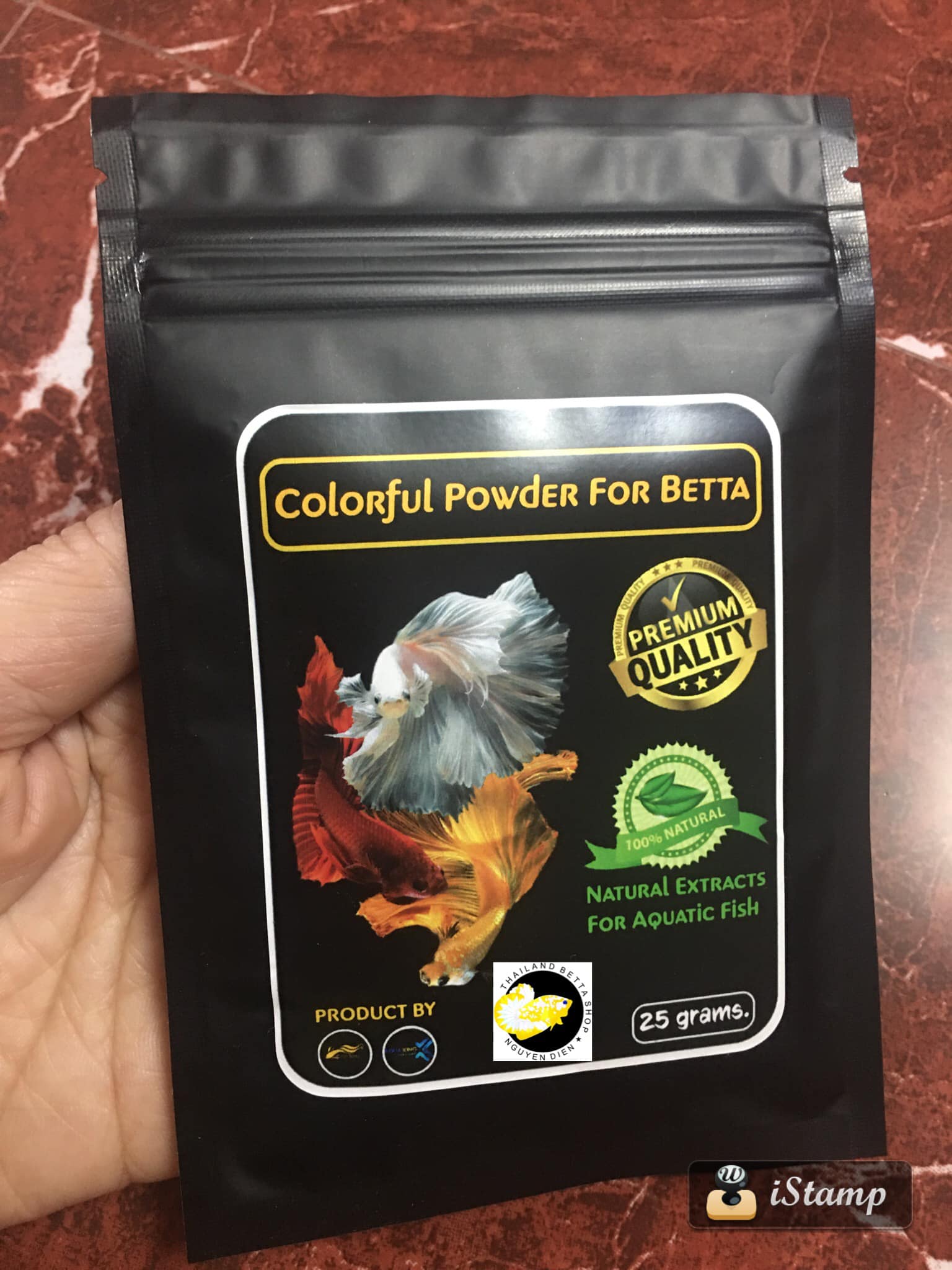 [HCM]Colorful Powder 25g - Bột dưỡng cá Betta Thái Lan