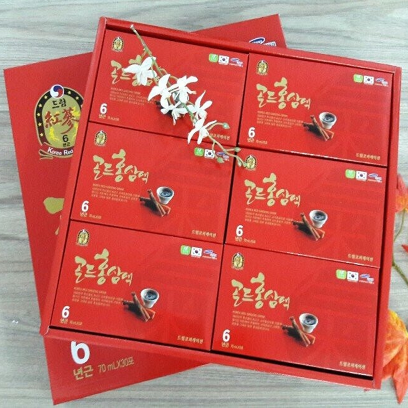 [HCM]Nước Uống Hồng Sâm 6 Năm Dream (70 ml x 30 gói)