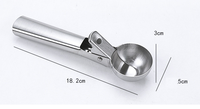 Muỗng múc kem cao cấp 5cm dài 18cm