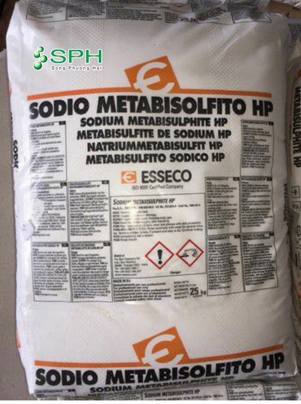 Túi 1 Kg Sodium Metabisulfite Na2S2O5 Xuất Xứ Ý Nhập Khẩu Giá Tốt