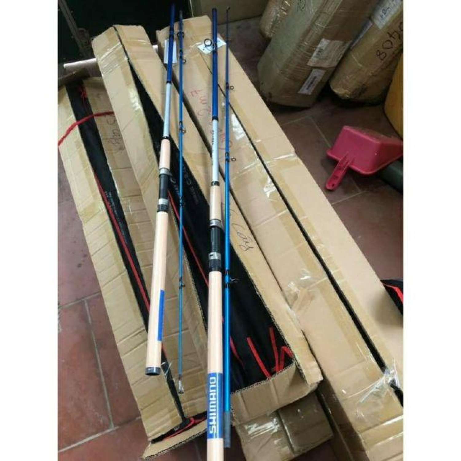 [Siêu ưu đãi] Cần 2 khúc SHIMANO CRUZA rỗng 2m1 - 2m4 - 2m7