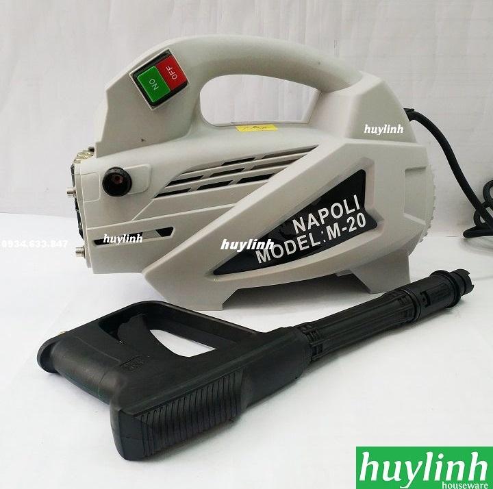 [HCM]Máy xịt rửa xe Napoli M20 - 2000W - motor từ
