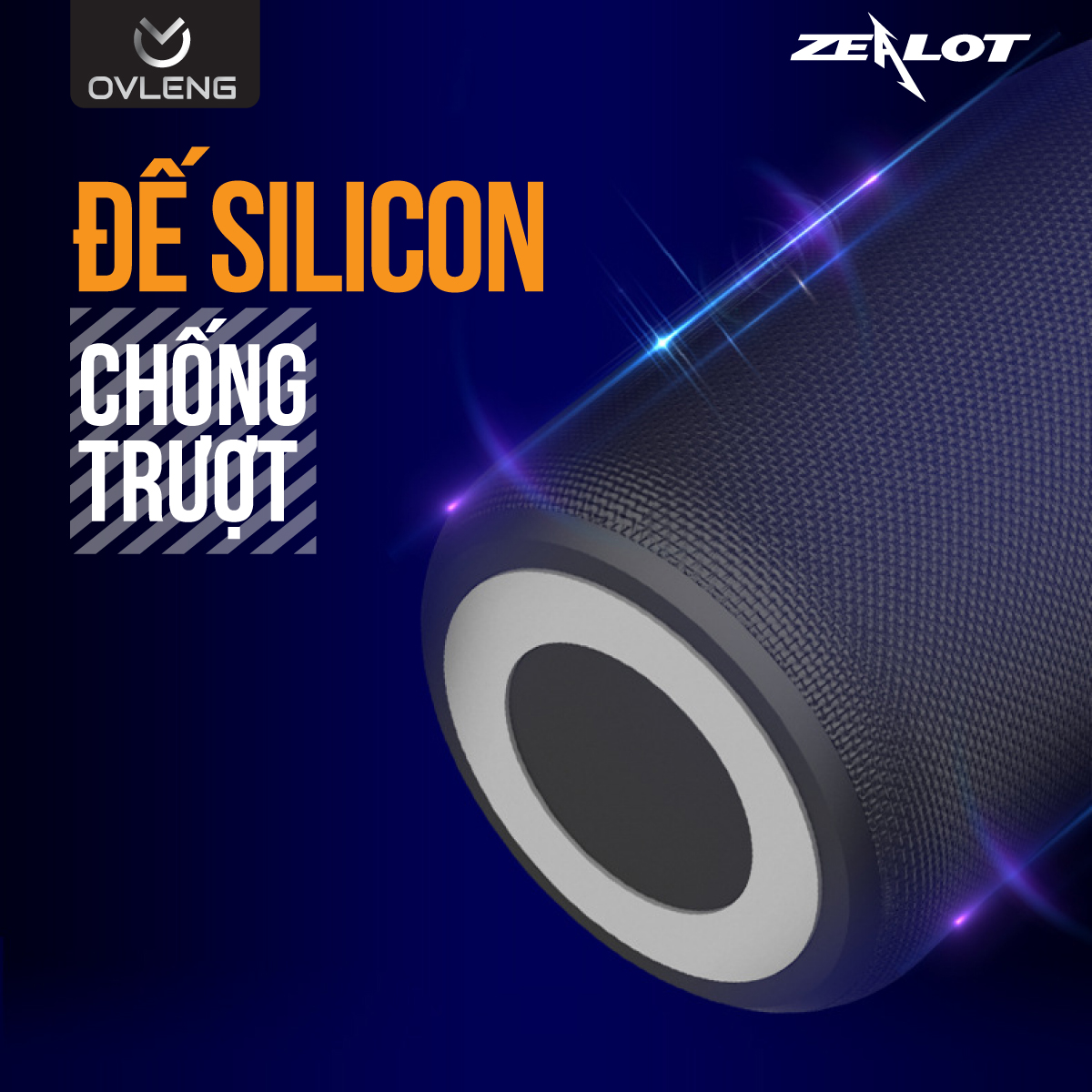 Loa Bluetooth 5.0 Extra Bass Ovleng S51