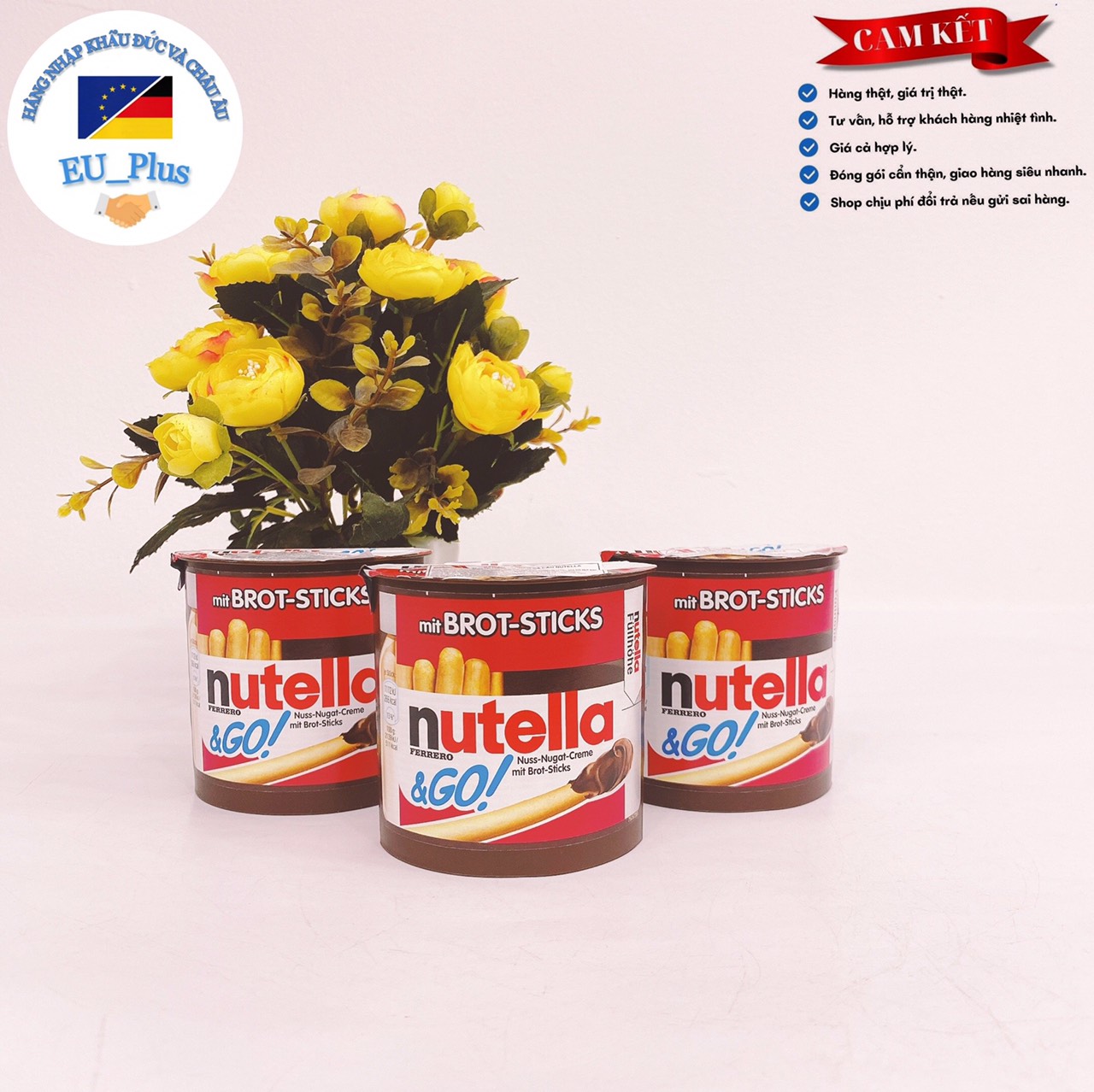 Bánh quy chấm ca cao Nutella 52g