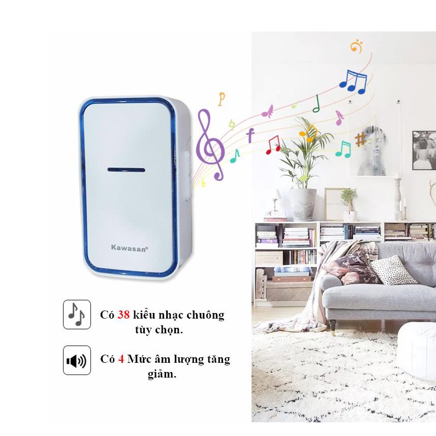 Cảm Ứng Báo Khách Không Dây Kw - I618B